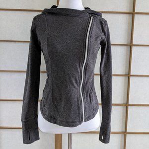 C9 by Champion Zipper Gray Hoodie asymmetrical